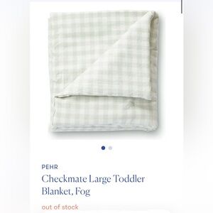 Pehr- Gingham Checkmate- Light blanket